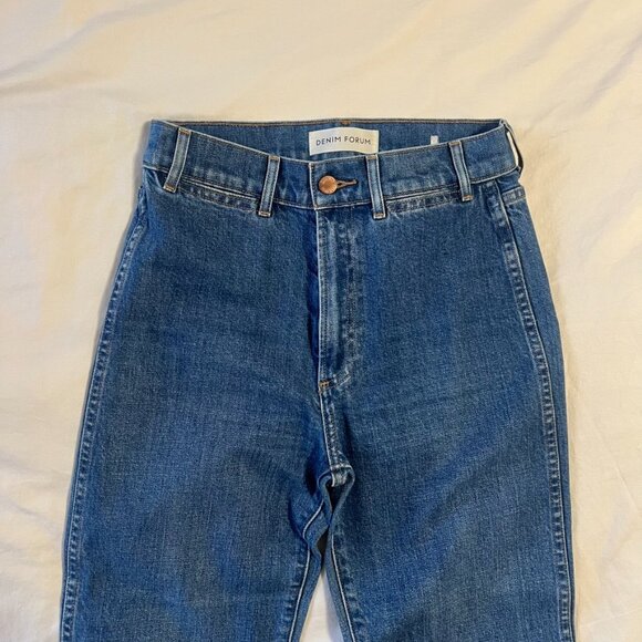 DENIM FORUM KICK FLARE JEANS - Picture 3 of 5